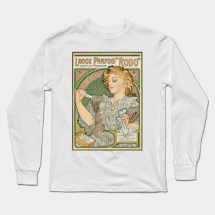 Lance Parfum Rodo Art Nouveau Vintage Poster 1896 Long Sleeve T-Shirt